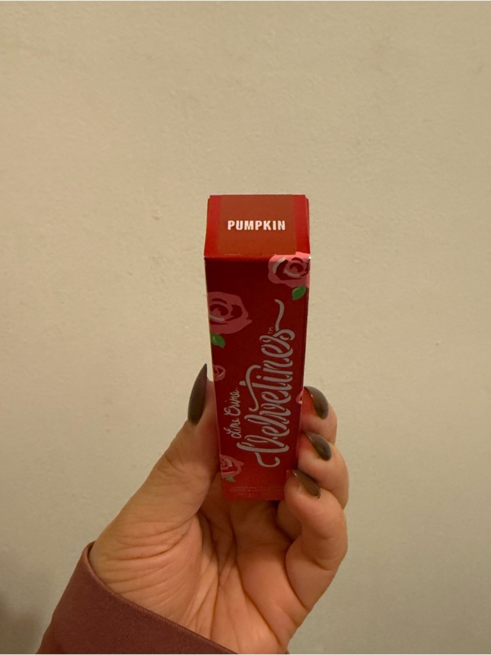 Lime Crime Velvetines Liquid Lipstick — Pumpkin Orange